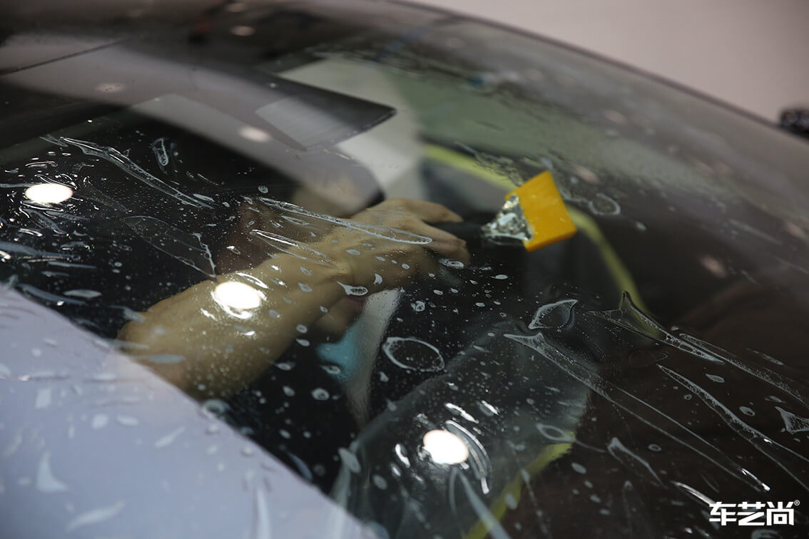 特斯拉施工威固隔热膜案例展示（6