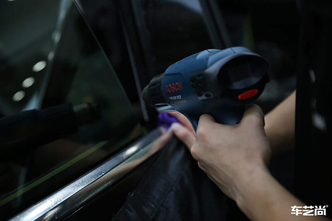 特斯拉施工威固隔热膜案例展示（8