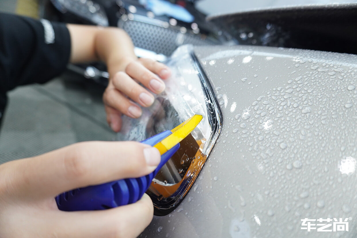 宝马X3施工威固隐形车衣（15）