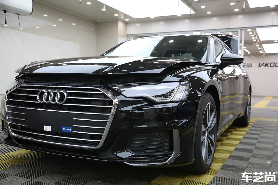 奥迪A6L施工威固隐形车衣（15）