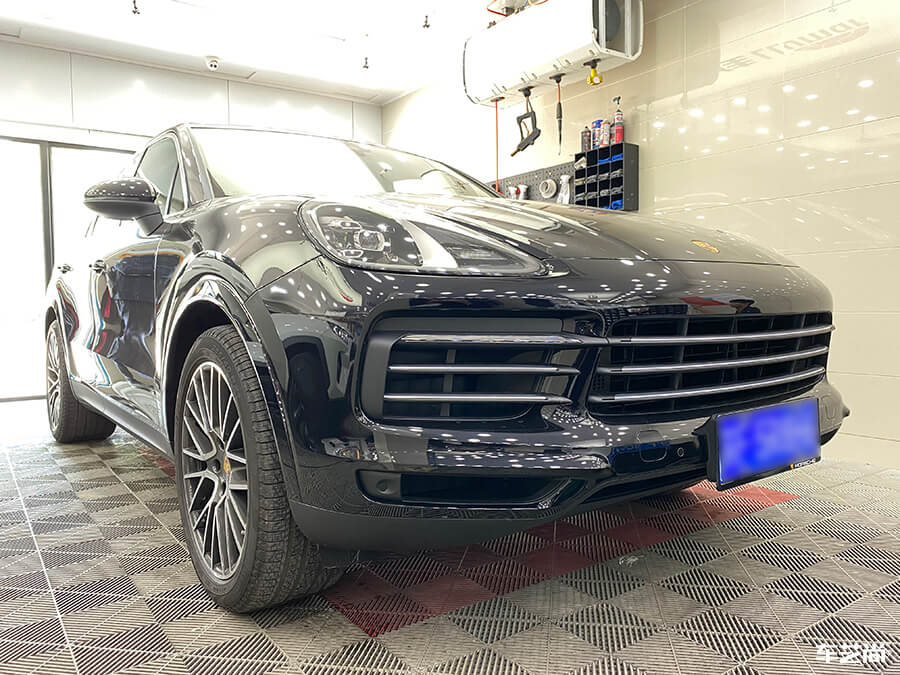 保时捷卡宴装贴威固VK70-K35，施工流程展示（15）