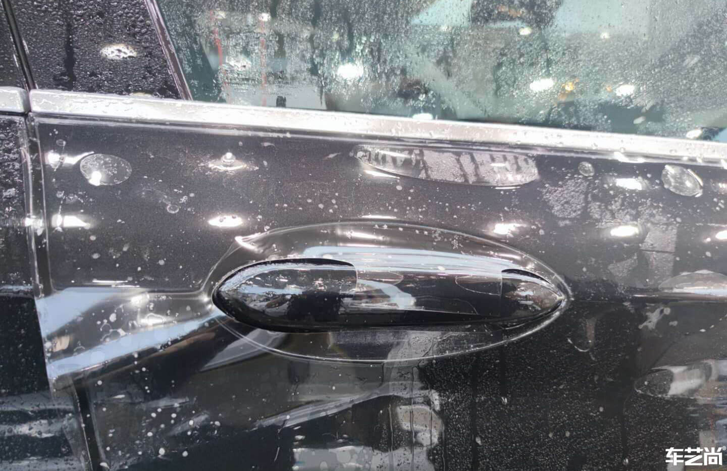 宝马X3施工威固隐形车衣（12）