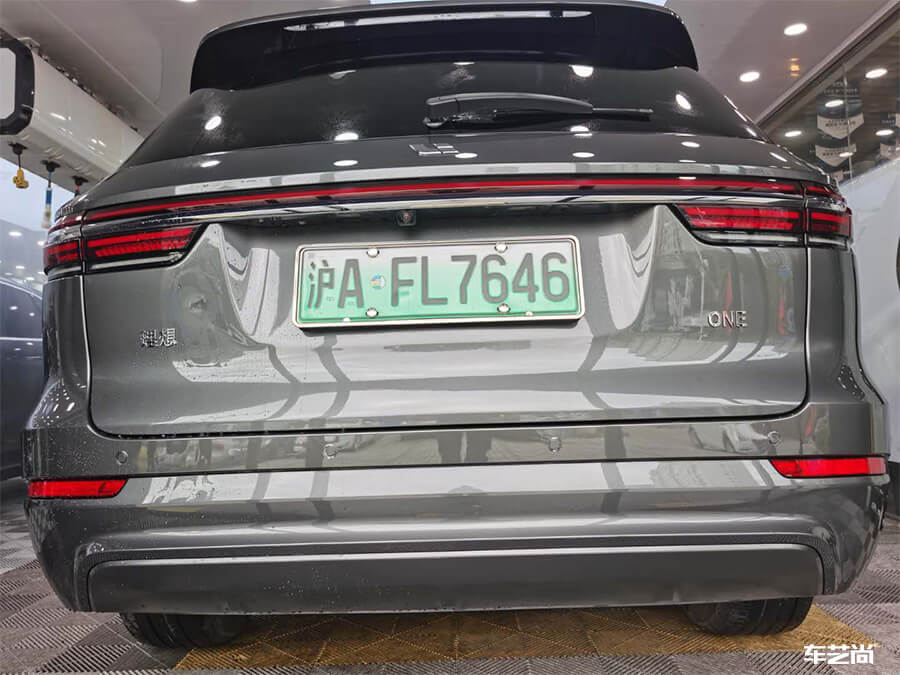 理想ONE实贴威固隐形车衣，施工流程展示（17）