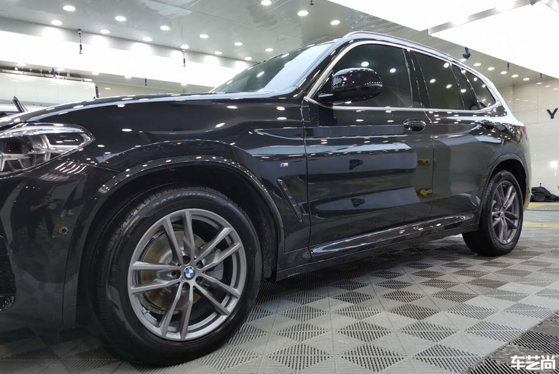 宝马X3施工威固隐形车衣（17）