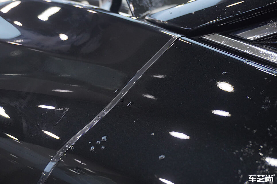 丰田凯美瑞选择车艺尚，施工隐形车衣案例分享（8）