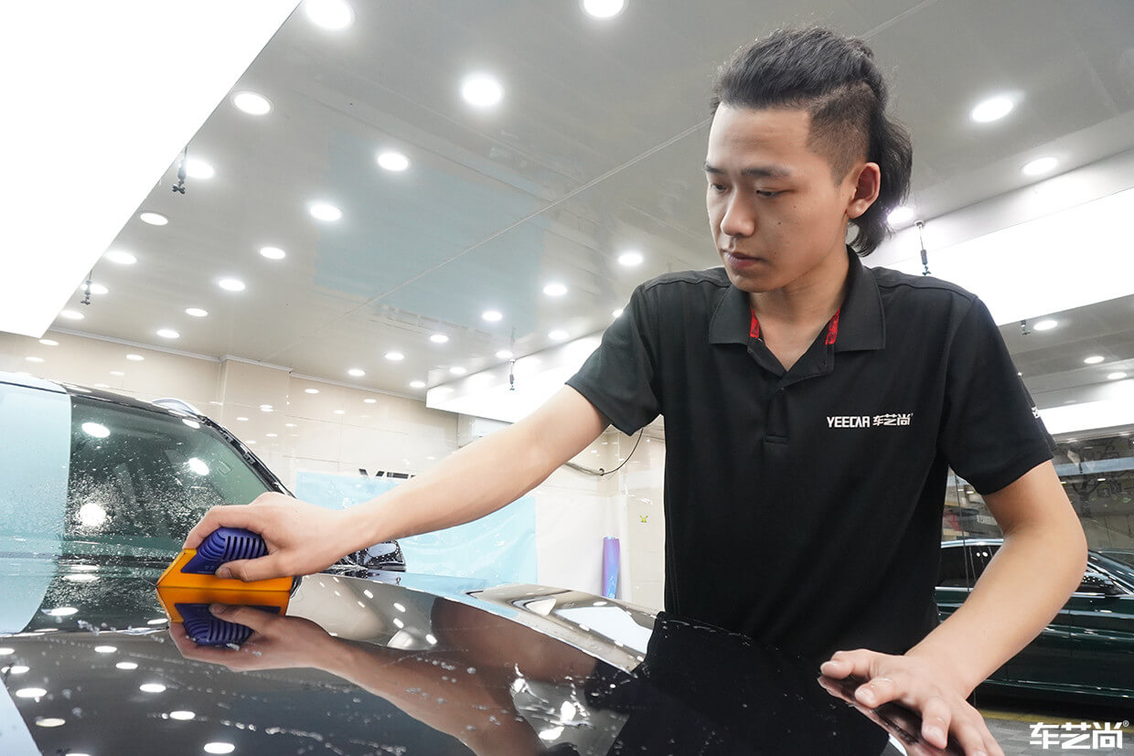 宝马X3装贴威固隐形车衣施工案例展示（8）