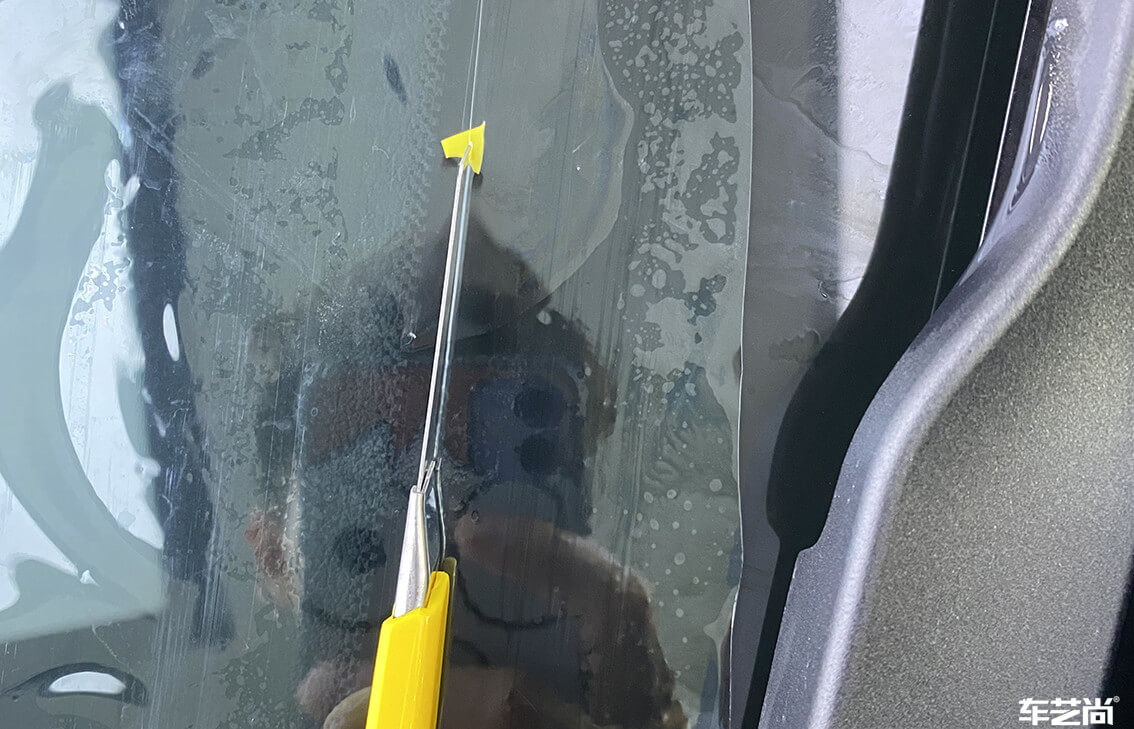 宝马3系装贴威固隔热膜（9）