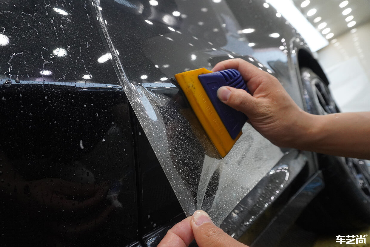 宝马X3M施工隐形车衣（10）