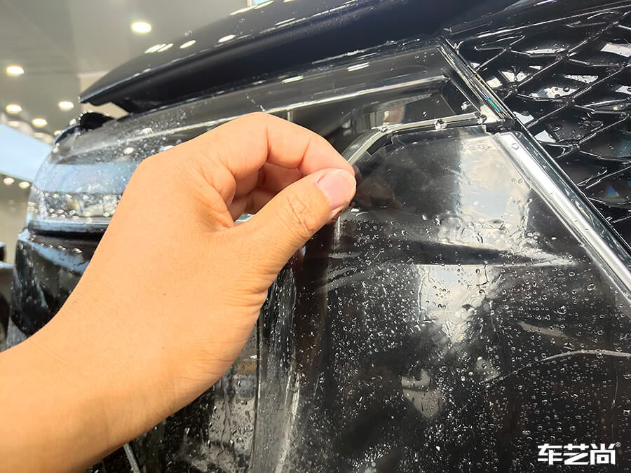 奔驰 GLC300L施工威固隐形车衣施工案例展示（4）