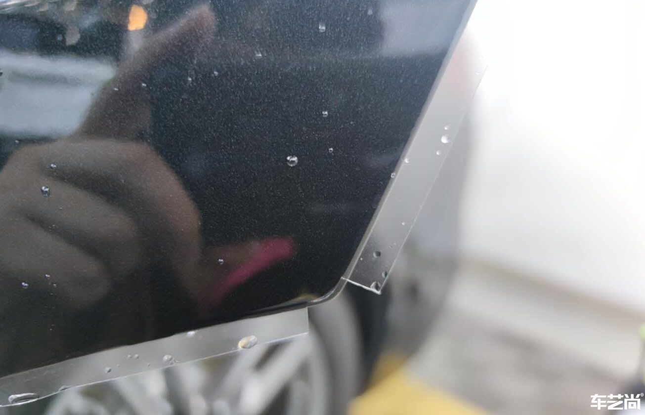 宝马X3施工威固隐形车衣（7）