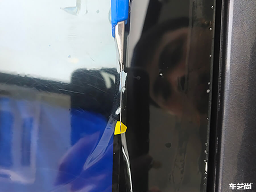特斯拉Model 3装贴威固漆面保护膜案例分享（7）