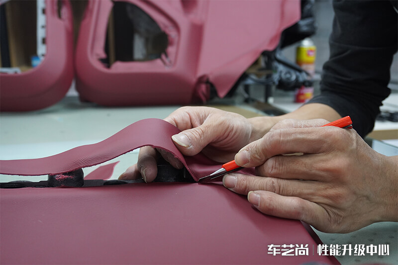 纯手工全车Nappa真皮内饰升级