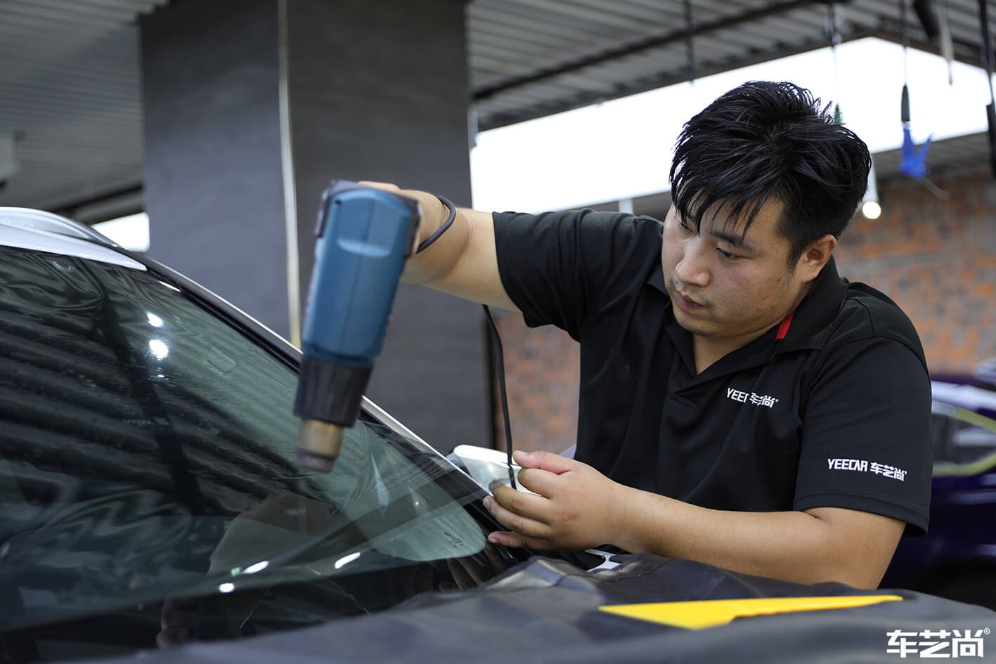 宝马X3装贴威固隐形车衣施工案例展示（2）