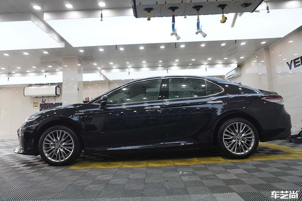 丰田凯美瑞选择车艺尚，施工隐形车衣案例分享（15）