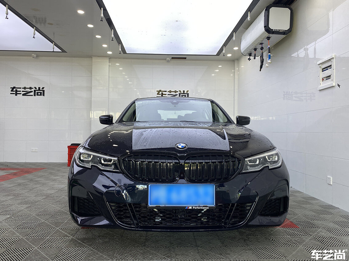 宝马3系装贴威固隔热膜（5）