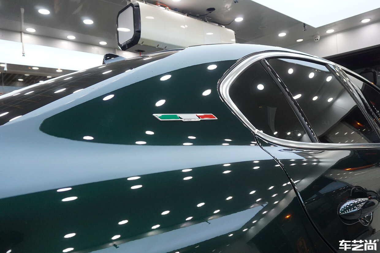 阿尔法罗密欧施工威固隐形车衣流程展示（12）