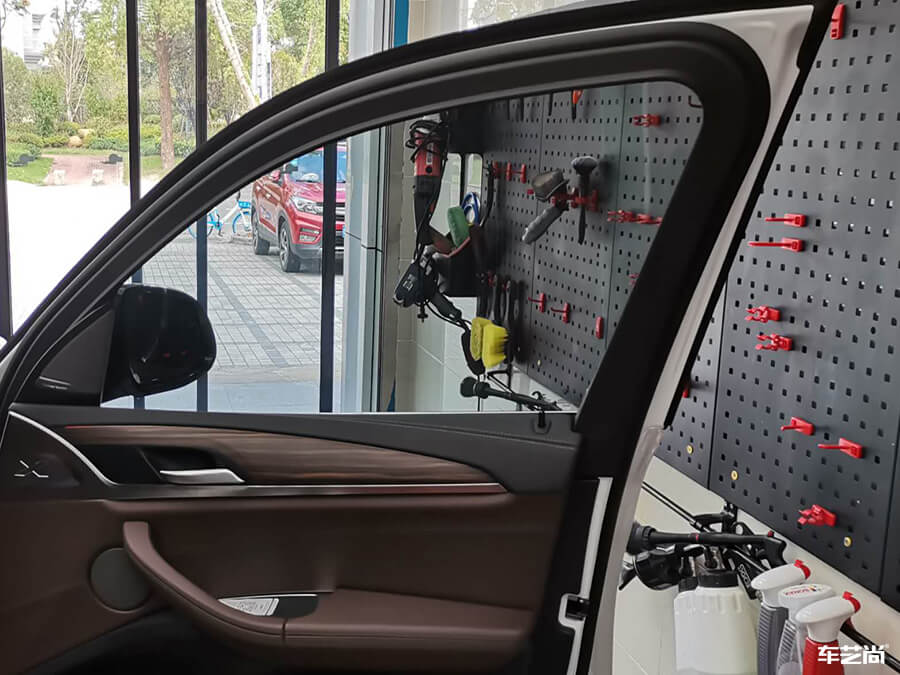 宝马X3装贴隔热膜，选择威固VK70+K35型号（9）