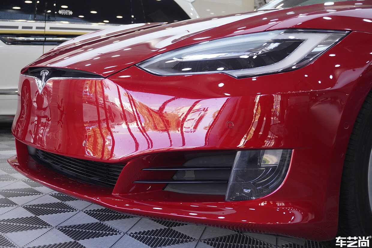 特斯拉Model S施工威固隐形车衣，专车专用极致体验（10）