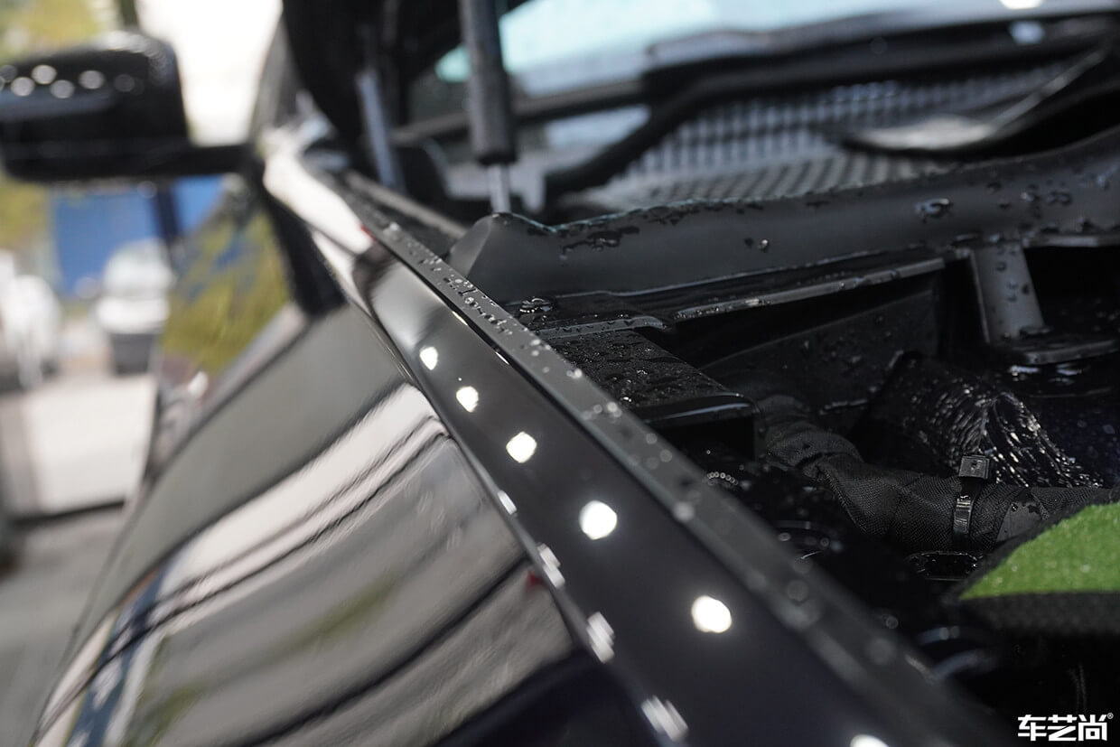 宝马3系施工隐形车衣，专车专用无痕包边（4）