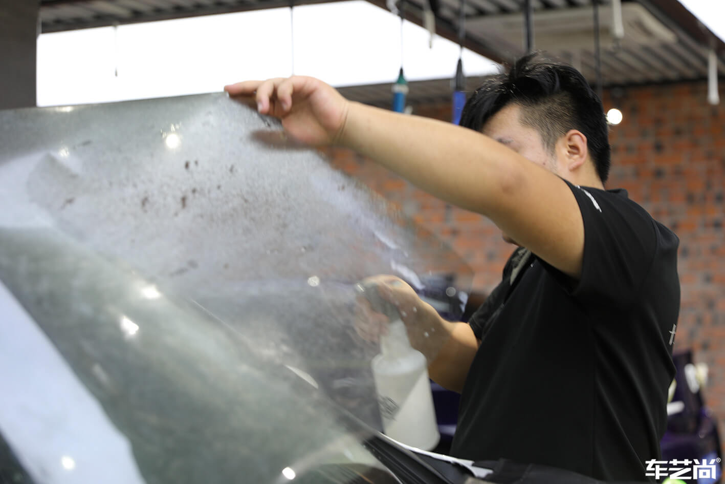 宝马X3装贴威固隐形车衣施工案例展示（4）