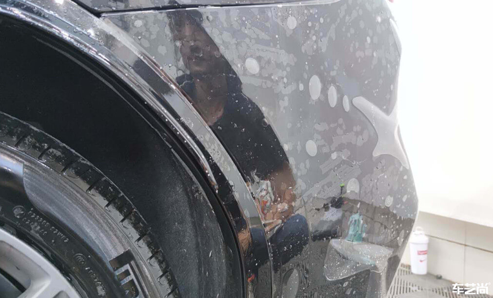 宝马X3施工威固隐形车衣（6）