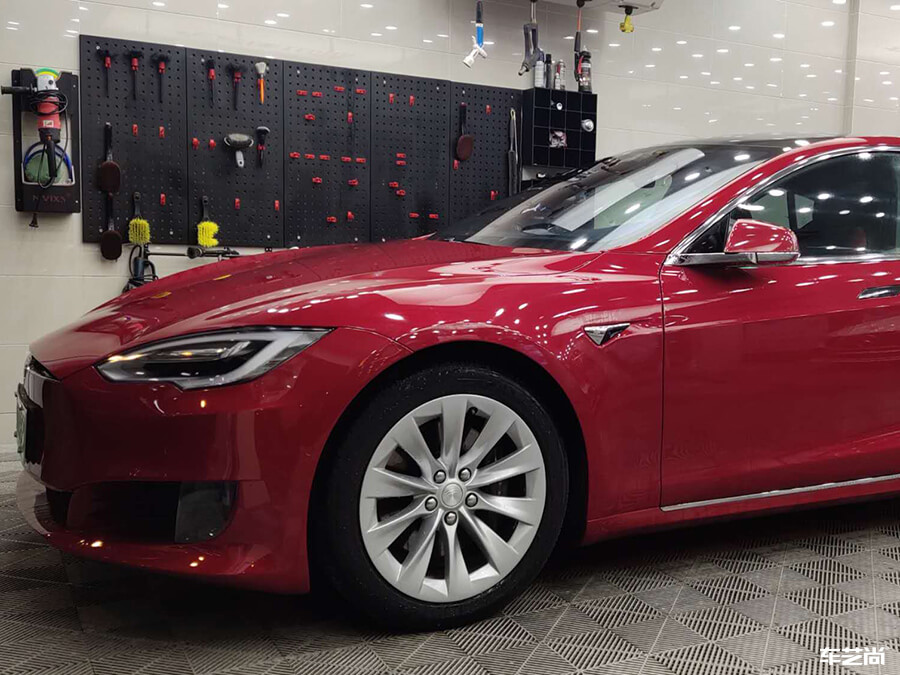 特斯拉Model 3施工威固隐形车衣案例分享（14）