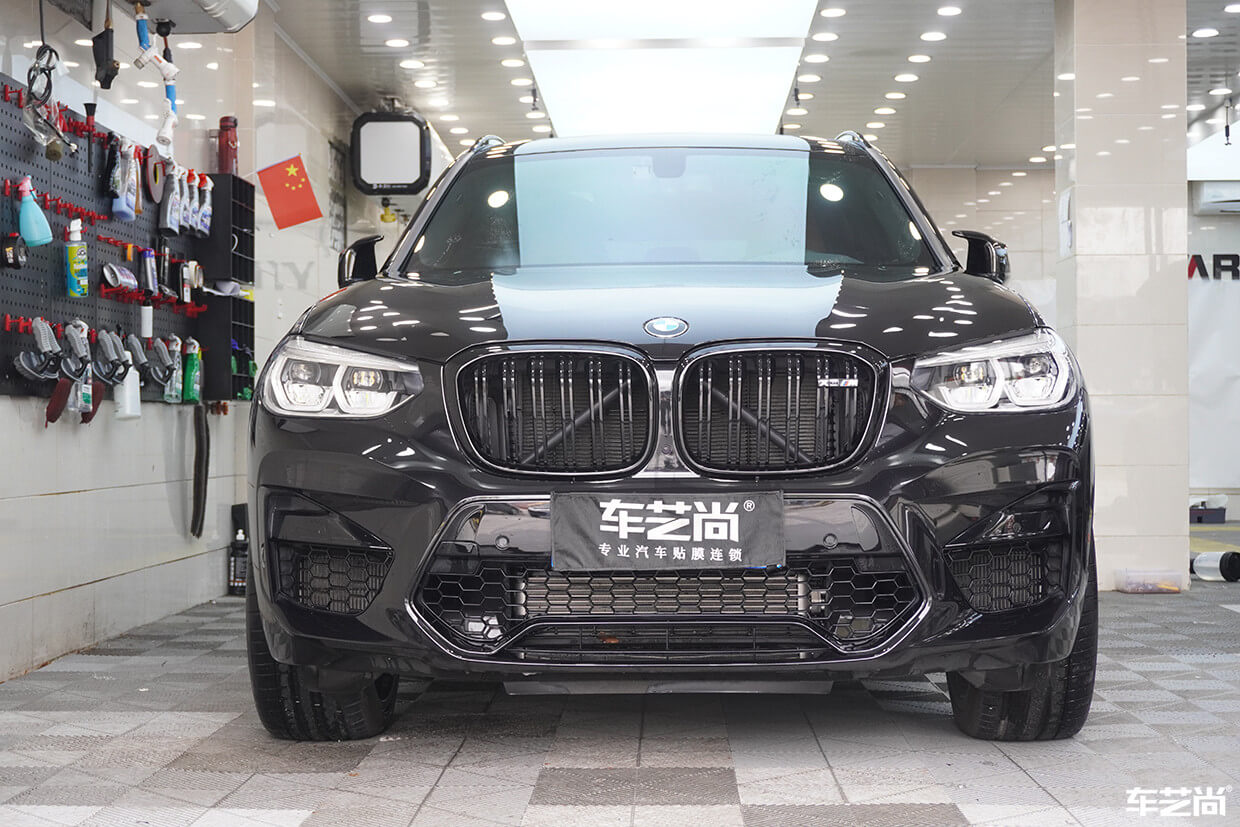 宝马X3M施工隐形车衣（18）