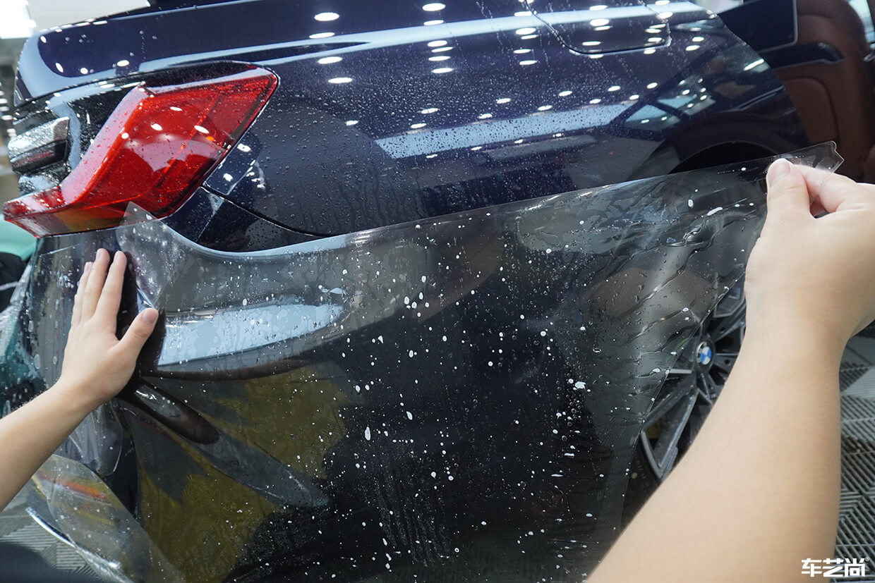 宝马7系装贴威固隐形车衣，案例展示（10）