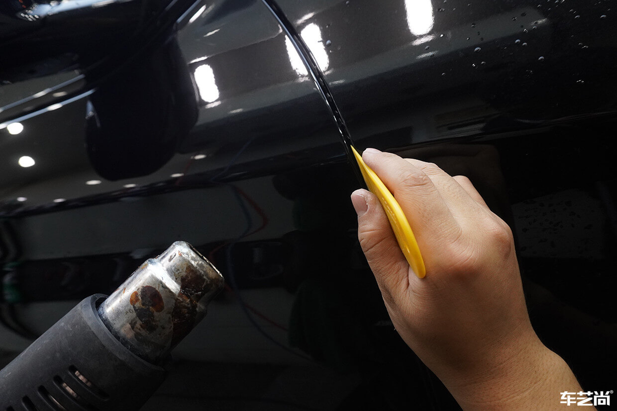 宝马X3M施工隐形车衣（11）