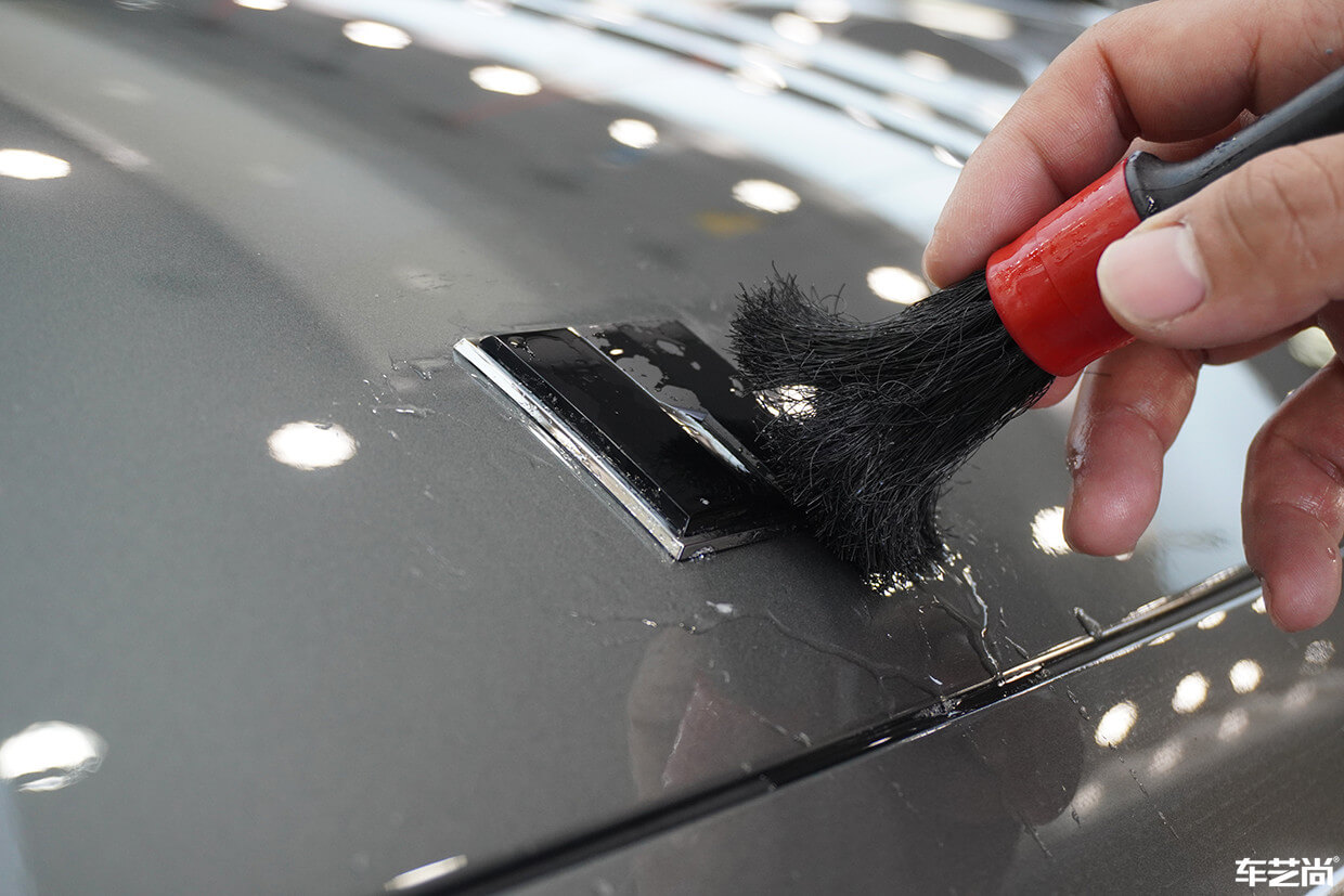 领克05施工威固隐形车衣，施工过程展示（2）