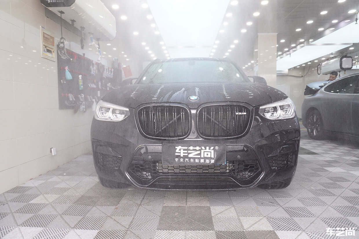 宝马X3M施工隐形车衣（1）