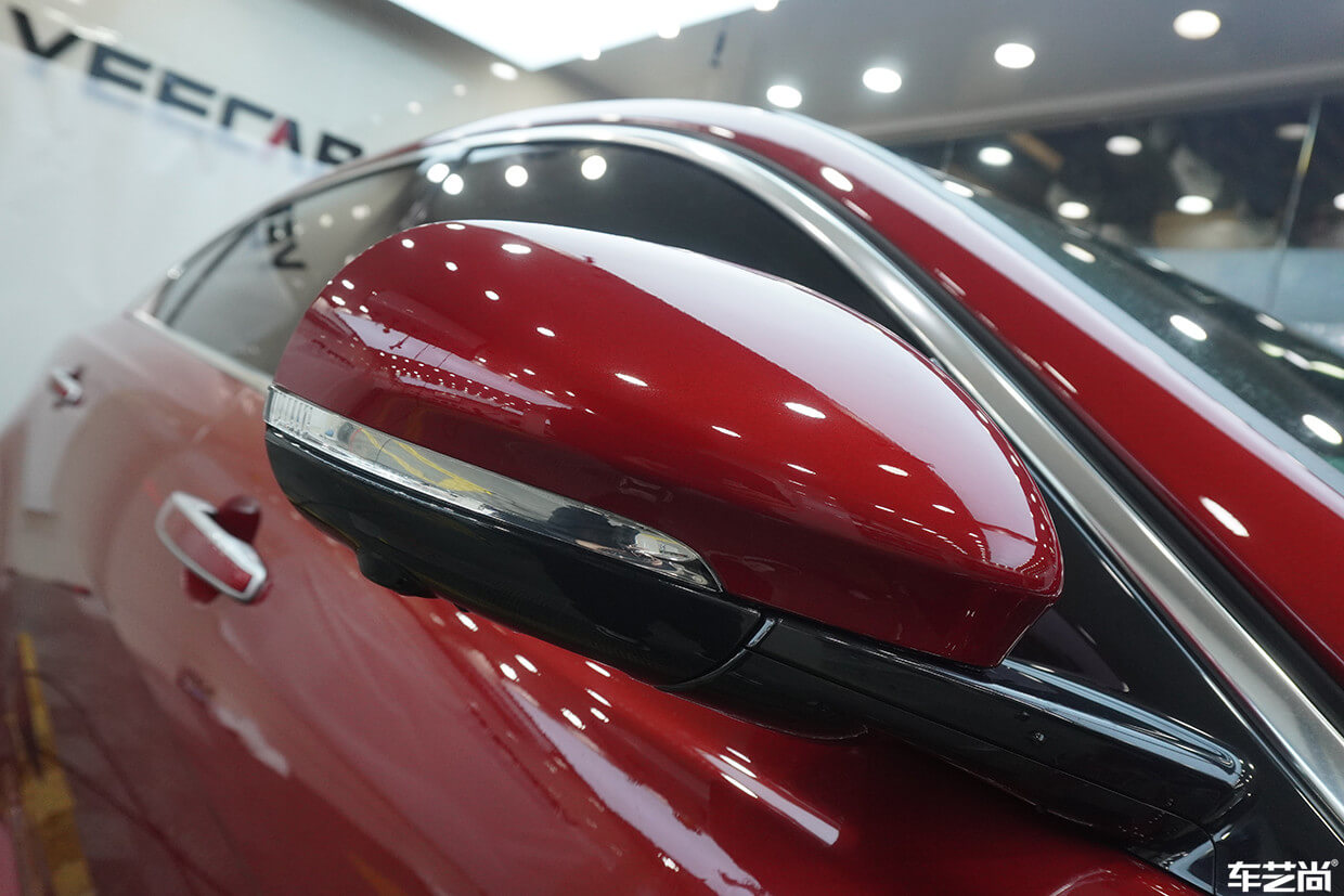 捷豹XEL装贴威固漆面保护膜流程展示（16）