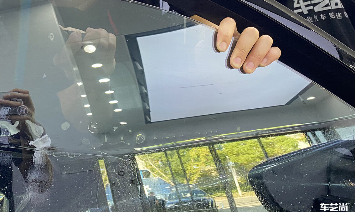 宝马3系装贴威固隔热膜（8）