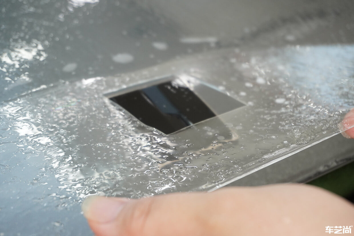 领克05施工威固隐形车衣，施工过程展示（5）