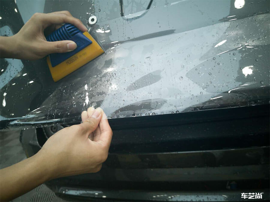 理想ONE实贴威固隐形车衣，施工流程展示（7）