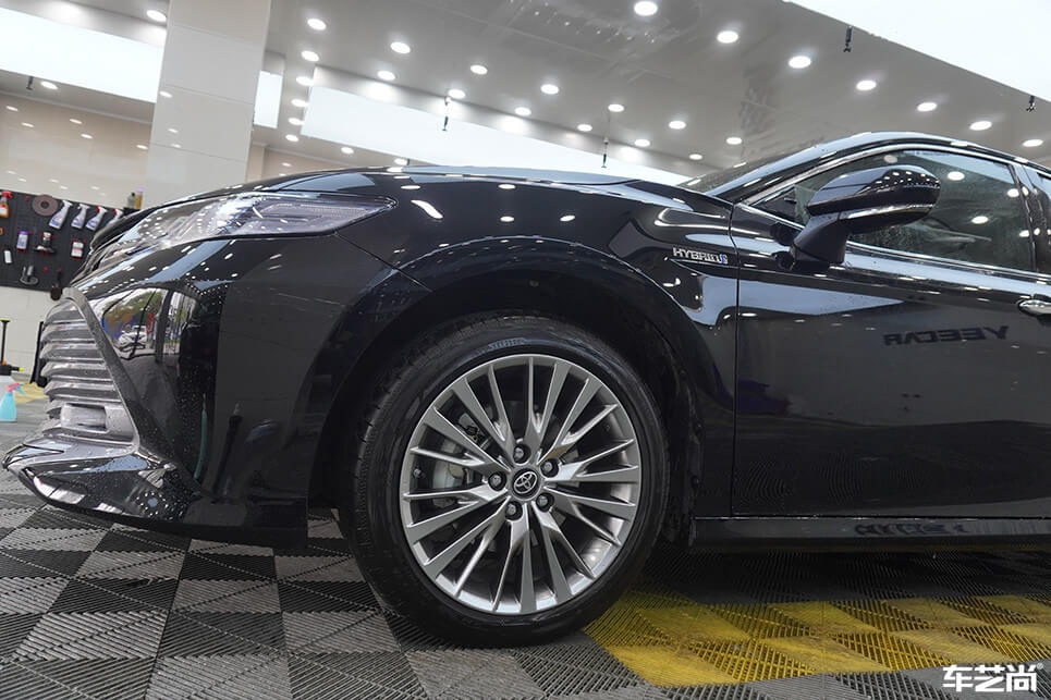 丰田凯美瑞选择车艺尚，施工隐形车衣案例分享（16）