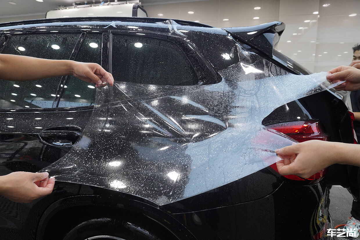 宝马X3M施工隐形车衣（8）