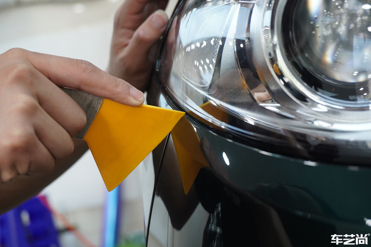 阿尔法罗密欧施工威固隐形车衣流程展示（9）