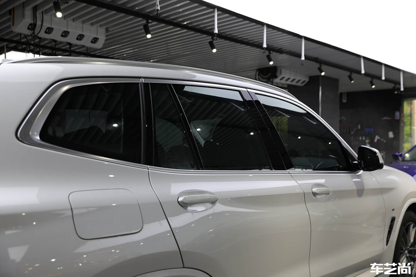 宝马X3装贴威固隐形车衣施工案例展示（13）