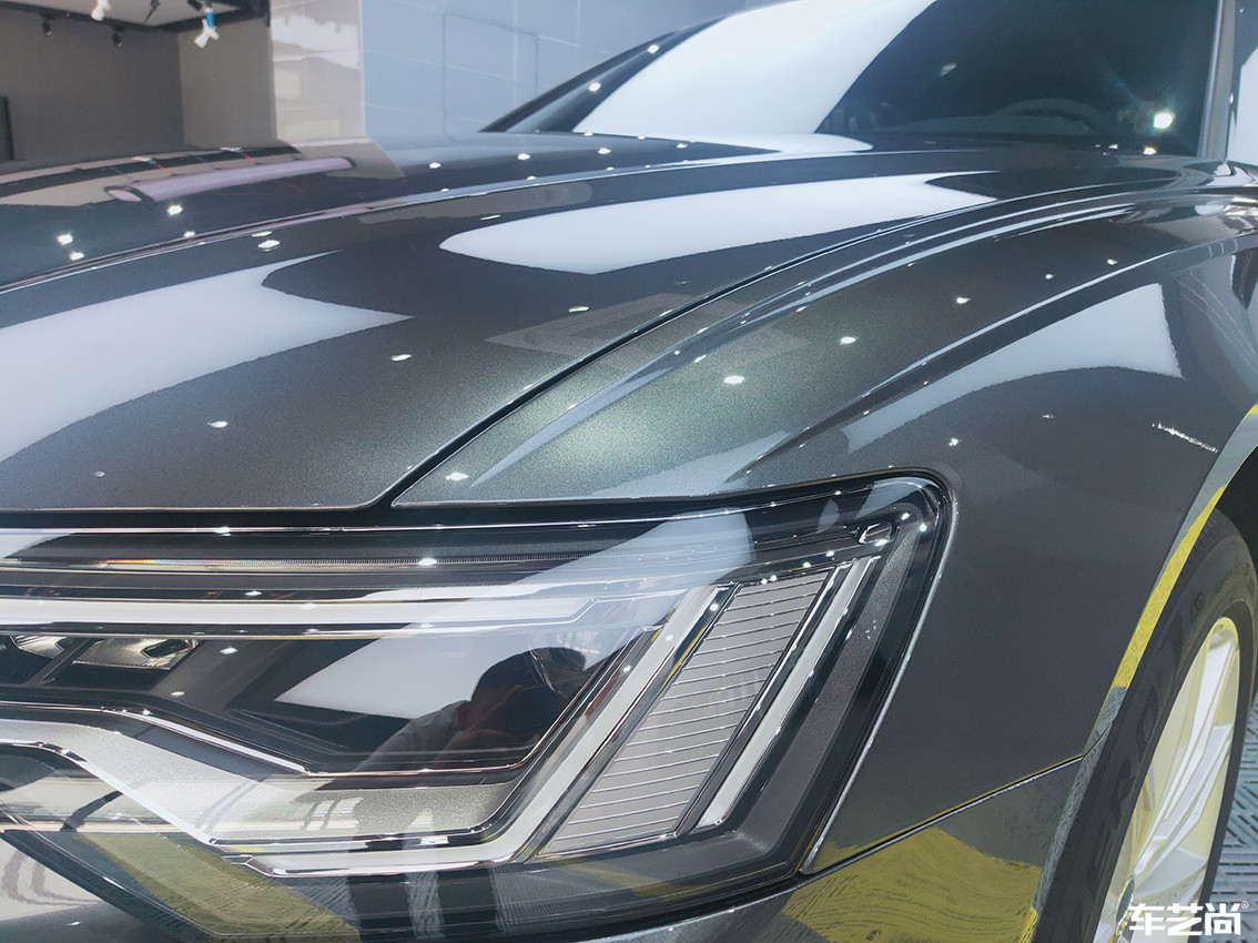 奥迪 A6L装贴罗利普斯隐形车衣，流程展示（13）