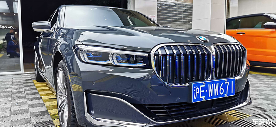 宝马7系装贴威固V70+K35，施工流程展示（18）