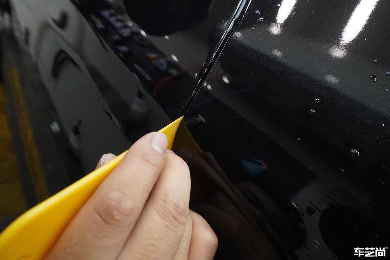 宝马X3M施工隐形车衣（13）