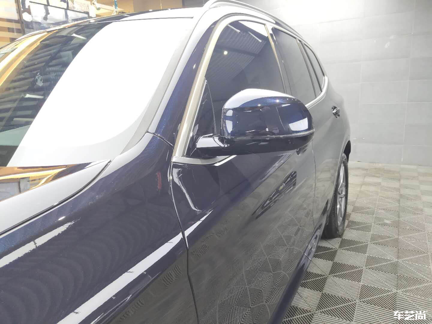 宝马X3施工威固隐形车衣，装贴流程展示（14）