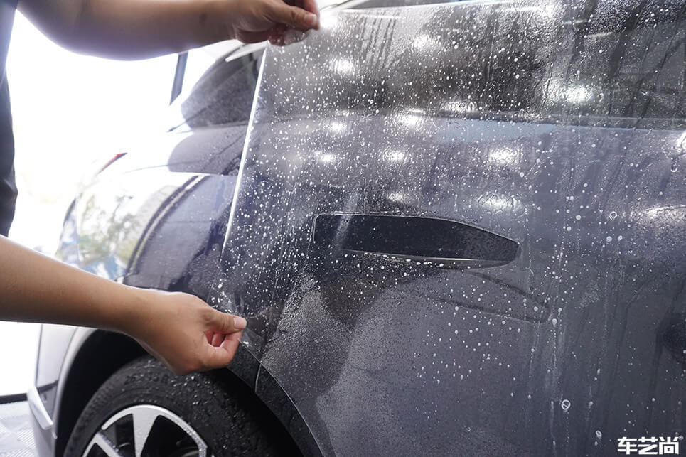 蔚来 ES8装贴威固隐形车衣（5）