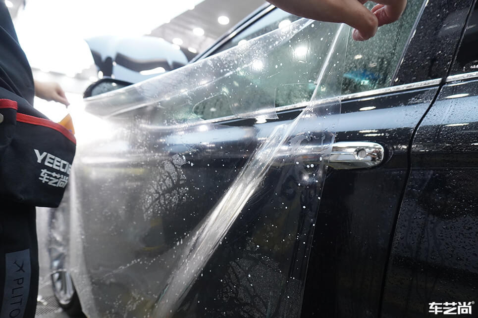 丰田凯美瑞选择车艺尚，施工隐形车衣案例分享（9）
