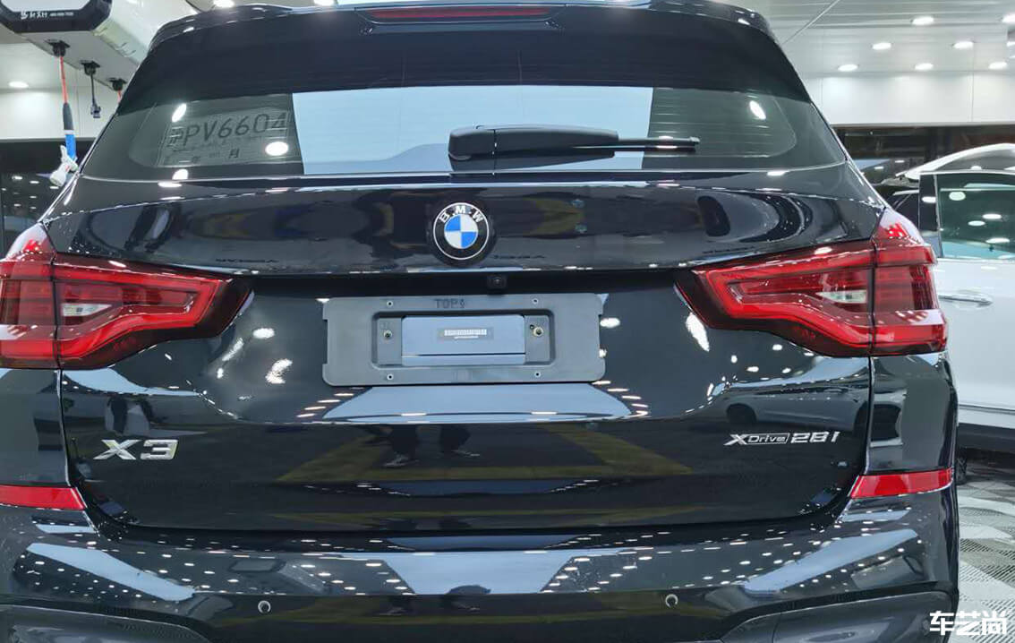 宝马X3施工威固隐形车衣（16）