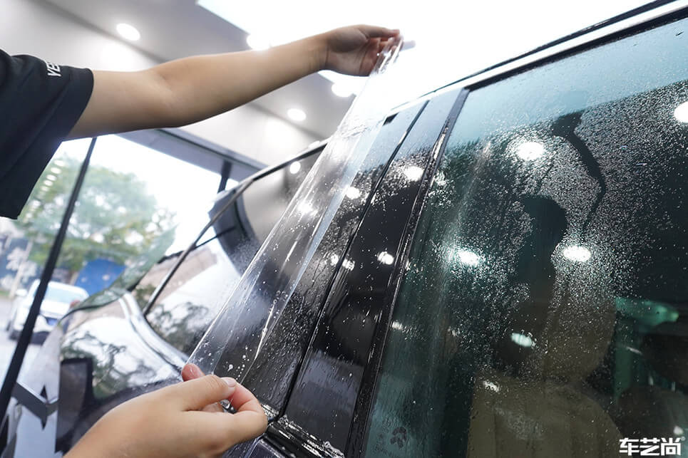 蔚来 ES8装贴威固隐形车衣（9）