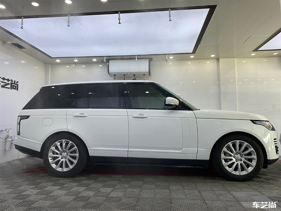 路虎揽胜施工威固隔热膜，案例展示（2）