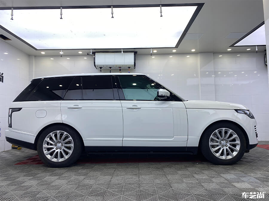 路虎揽胜施工威固隔热膜，案例展示（12）
