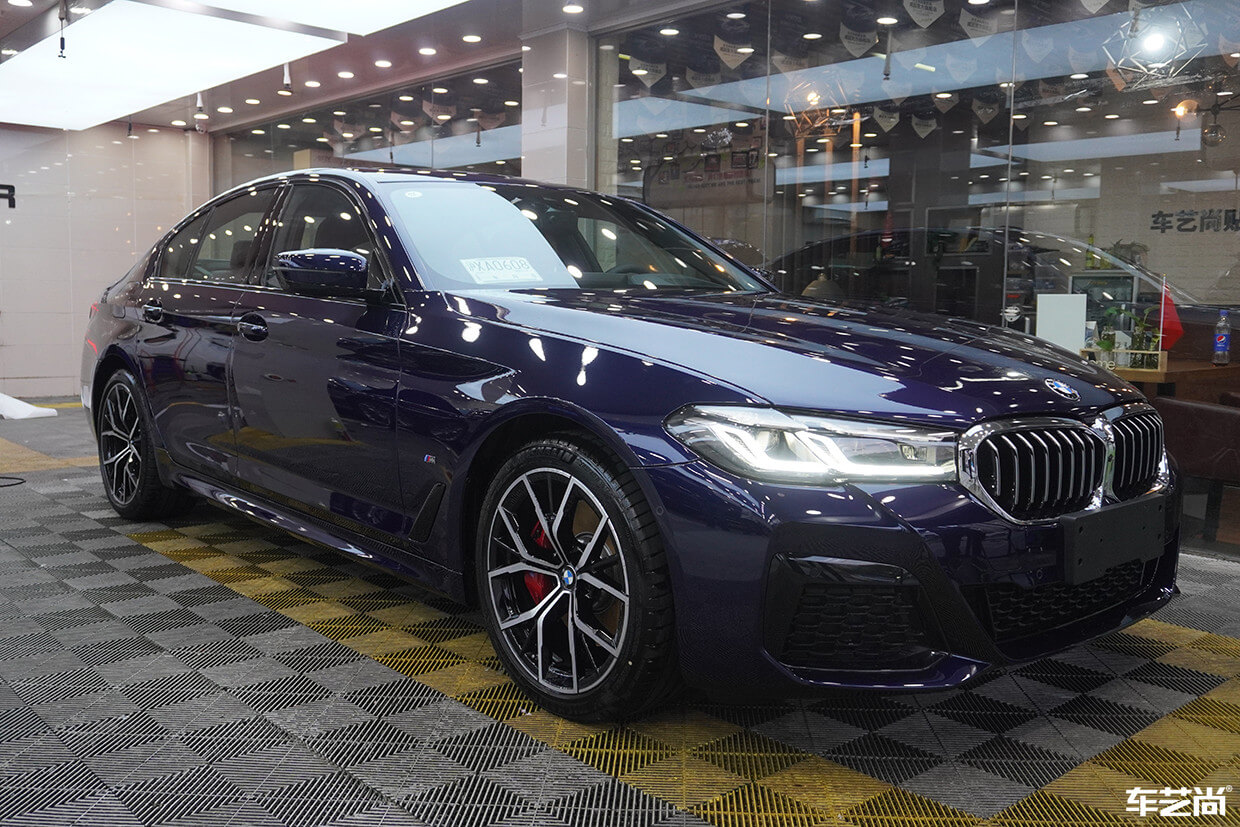 宝马5系施工隐形车衣，给您带来贴身保护（10）